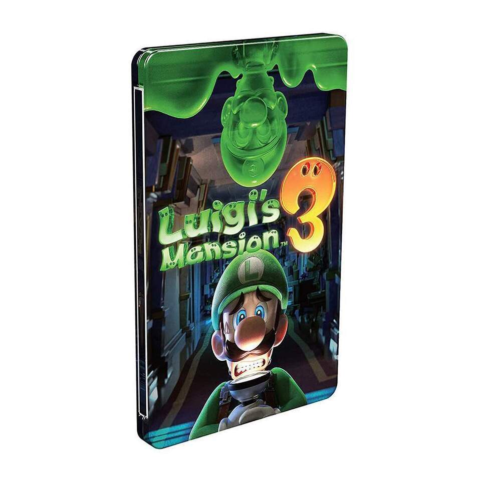 New Official Nintendo Switch Luigi’s Mansion3 SteelBook Case No Game ...