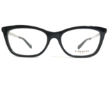 Coach Eyeglasses Frames HC 6114 5501 Black Silver Cat Eye Full Rim 51-16... - £51.63 GBP