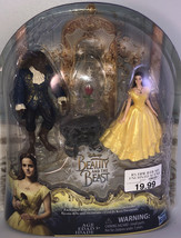 *NEW* Disney Beauty And The Beast Enchanted Rose Scene Figure Set Sealed in Box - £15.73 GBP