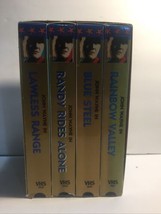 The Duke John Wayne Best Of The West Classics 4 VHS Tape Set - £2.71 GBP