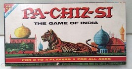 Pachisi Board Game Tiger Cover Classic Game Of India Vtg Parcheesi Family Game - £53.07 GBP