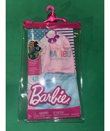 Mattel Barbie Fashions Malibu California Top, Skirt, Necklace, Bracelet NEW - £3.14 GBP