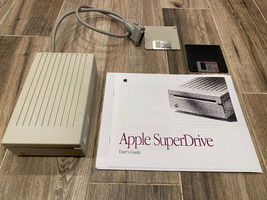 Apple SuperDrive External 1.4MB FDHD Disk Drive G7287 Vintage Mac IIgs - $295.00