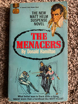 Donald Hamilton MATT HELM #11 The Menacers 1968 Dean Martin Great Cover Art - £2.34 GBP