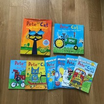 Lot of Mixed Hardcover &amp; Paperback PETE THE CAT by James Dean Books:  - £11.18 GBP