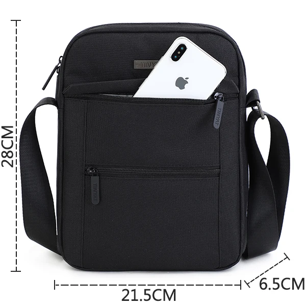 TINYAT Business Men&#39;s Shoulder Bags for 9.7&#39; ipad Canvas Male Messenger ... - £57.68 GBP