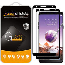 2X Full Cover Tempered Glass Screen Protector For Lg Stylo 4 Plus - £15.97 GBP