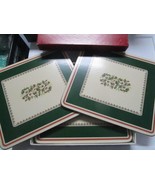 SPODE CHRISTMAS ROSE 6 PLACEMATS 9 X 8&quot; NEW ^^ - €81,09 EUR