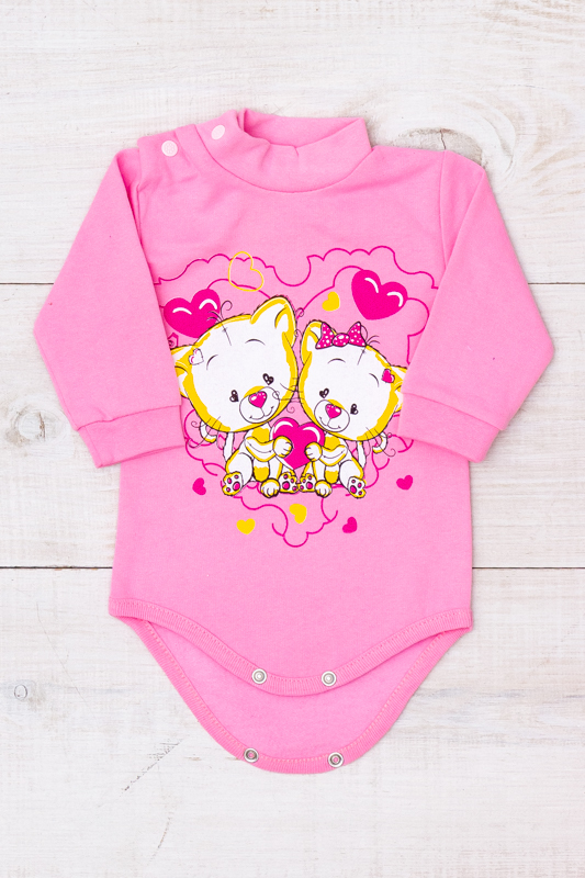 Bodysuit (infant girls), Winter,  Nosi svoe 9545-023-33-5 (rozhevyj-kotyky) - $11.58