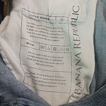 Banana Republic Women’s Blue Mid-Rise Slim Denim Jeans Size 34W×30L image 4