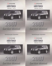 2007 Dodge Nitro Service Shop Repair Manual Set Factory - $178.99