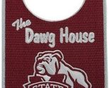 Door Knob Hanger M State The Dawg House One Sided Logo - £5.52 GBP