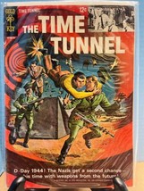 The Time Tunnel Comic Book 2 - 1967 Gold Key D-Day 1944 - $25.69