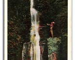 Silver Thread Falls Dingman&#39;s Falls Pennsylvania PA WB Postcard T21 - £2.29 GBP