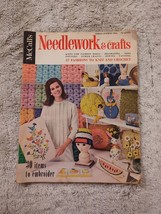 Spring Summer 1966 Needlework &amp; Crafts Mc Call&#39;s Magazine Knit &amp; Crochet Oversize - £9.86 GBP