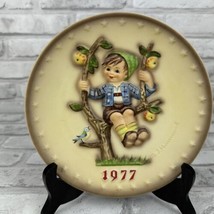Hummel 1977 Annual Plate Boy In Tree No 270 Goebel Germany 7.5 Inches - £12.17 GBP