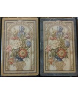 Style &amp; Paper Double Set Bridge Cards NEW Playing Cards 901RA Flower Canada - $15.83