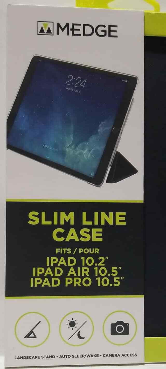 Medge  Slim Line Case Fits Ipad 10.2" Ipad Air 10.5" Ipad Pro 10.5" (LOC BK-BD) Item image 2