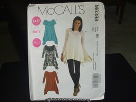 McCall&#39;s M6398 Misses Tunics Pattern - Size 8/10/12/14/16 - £6.41 GBP