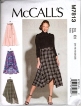 McCall&#39;s M7813 Misses 14 to 22 Wrap Style Skirts Uncut Sewing Pattern New - £11.00 GBP