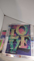 Diamond Painting Kits for Adults, Colorful LOVE 5D DIY Diamond Art Kits 16x20 in - £7.39 GBP