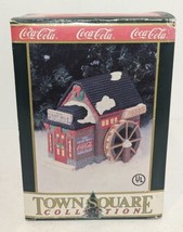 Coca Cola The Grist Mill Restaurant Lighted House Town Square Collection NIB &#39;95 - £29.88 GBP