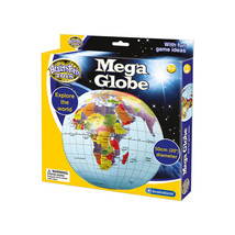 Brainstorm Inflatable Mega Globe 50cm - £31.57 GBP