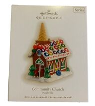Hallmark 2009 Keepsake Christmas Tree Ornament "Community Church" Noelvi... - $120.89 MXN Hallmark 2009 Keepsake Christmas Tree Ornament "Community Church" Noelvi... - $120.89 MXN