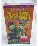 VEGGIE TALES Jonah Sing-Along Songs VHS 2002 Veggietales - $20.60 CAD