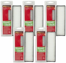 NEW 3M Filtrete Bissell 5-PACK 7/9/16 Vacuum Filter 66807A HEPA cleanview trak - £19.13 GBP