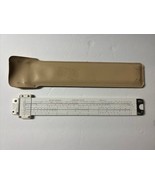 Vintage PROFESSIONAL MANNHEIM TRIG ACCU-MATH #900 slide rule + leather c... - $268.05 MXN