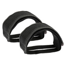 Orysin 2Pcs Anti-Slip Fixed Gear Bicycle Pedals with Toe Clips Straps - $9.90
