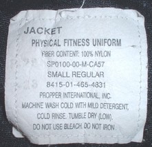 US Army athletic uniform (IPFU) jacket size Small-Regular, Propper 2001 - $20.00