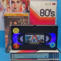 For Your Eyes Only, Classic Retro VHS Tape Night Light, James Bond 007 Lamp Gift - £15.06 GBP