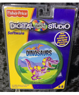 Dinosaurs Fisher Price Digital Arts &amp; Crafts Studio Software Ages4-9 NEW... - $146.60 MXN