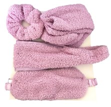 Cozy Set w/ Sleep Mask, Spa Headband, Scrunchie &amp; Crew Socks - One Size ... - $129.55 MXN