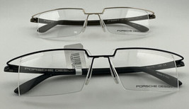 2 Authentic Porsche Design Eyeglasses P’8227 S1 B &amp; S2 A Rx Eyewear Italy - £218.36 GBP