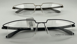 2 AUTHENTIC PORSCHE DESIGN Eyeglasses P’8227 S1 B &amp; S2 A RX Eyewear Italy - £223.47 GBP