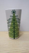 Starbucks Mug Holiday GRANDE Christmas Tree Ceramic Coffee 2011 Tall 16oz  - $8.56