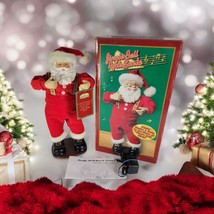 Rock Santa Collectibles Jingle Bell Rock Animated Santa Claus - £52.75 GBP