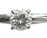 Women&#39;s Solitaire ring 18kt White Gold 369218 - $899.00