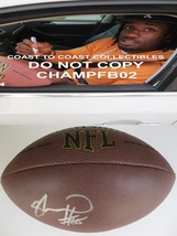 SIO MOORE,OAKLAND RAIDERS,UCONN,SIGNED,AUTOGRAPHED,NFL FOOTBALL,COA,WITH... - £84.18 GBP