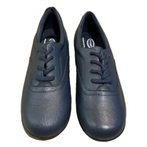 Dr. Scholl&#39;s Navy Leather Advanced Comfort Oxford Shoes E6Y-15 Womens 9M NWOT - £19.66 GBP