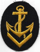 Vintage East Germany Kriegsmarine Oberbootsmanns Boatswains Embroidered... - $13.95 CAD