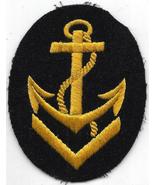  Vintage East Germany Kriegsmarine Oberbootsmanns Boatswains Embroidered... - $10.00