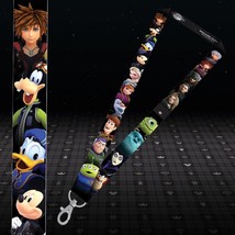 Official Kingdom Hearts 3 III Lanyard Square Enix Brand New - £6.55 GBP