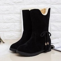 Snow Boots Winter Ankle Boots Women Shoes Heels Winter Boots Fashion Shoes - £25.57 GBP