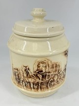Vintage McCoy Frontier Cookie Jar - Large 9.5&quot; - £12.92 GBP