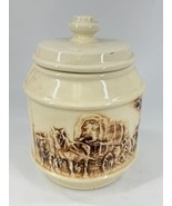 Vintage McCoy Frontier Cookie Jar - Large 9.5&quot; - £12.81 GBP