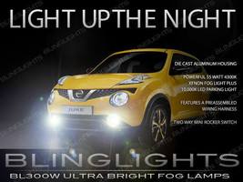 Xenon Halogen Fog Lights Driving Lamps Kit w/ Harness for 2015-2017 Nissan Juke - $128.01